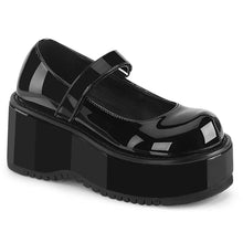 Load image into Gallery viewer, Zapatos con plataforma Demonia DOLLIE-01 Negro Charol
