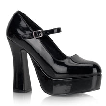 Cargar imagen en el visor de la galería, Zapatos con plataforma Demonia DOLLY-50 Negro Pat
