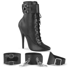 Cargar imagen en el visor de la galería, Botas Devious DOMINA-1023 Negro Piel Sintética
