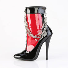 Cargar imagen en el visor de la galería, Botas Devious DOMINA-1033 Negro Rojo Charol
