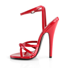 Cargar imagen en el visor de la galería, Tacones Devious DOMINA-108 Rojo Charol
