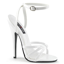 Cargar imagen en el visor de la galería, Tacones Devious DOMINA-108 Blanco Charol
