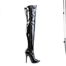 Cargar imagen en el visor de la galería, Botas Devious DOMINA-3000 Negro Str Charol

