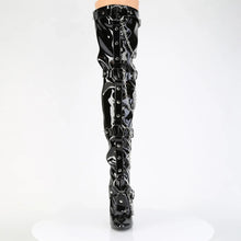 Cargar imagen en el visor de la galería, Botas Devious DOMINA-3027 Negro Charol
