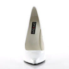 Cargar imagen en el visor de la galería, Tacones Devious DOMINA-420 Blanco Charol
