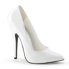 Cargar imagen en el visor de la galería, Tacones Devious DOMINA-420 Blanco Charol
