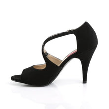 Cargar imagen en el visor de la galería, Tacones Pleaser Pink Label DREAM-412 Negro Nubuck
