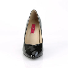 Cargar imagen en el visor de la galería, Tacones Pleaser Pink Label DREAM-420W Negro Charol
