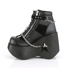 Cargar imagen en el visor de la galería, Botines Demonia DYNAMITE-101 Negro Piel vegana-Ante vegano
