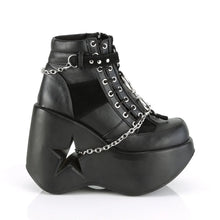Cargar imagen en el visor de la galería, Botines Demonia DYNAMITE-101 Negro Piel vegana-Ante vegano
