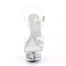 Carregar imagem no visualizador da galeria, Tacones Pleaser ECLIPSE-608DM Transparente
