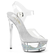 Carregar imagem no visualizador da galeria, Tacones Pleaser ECLIPSE-608DM Transparente
