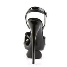 Cargar imagen en el visor de la galería, Tacones Pleaser ECLIPSE-609 Negro Charol
