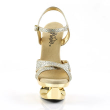 Carregar imagem no visualizador da galeria, Tacones Pleaser ECLIPSE-619G Dorado Gltr Cromo
