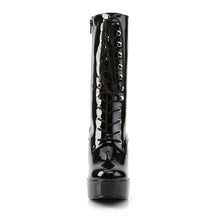Cargar imagen en el visor de la galería, Tacones Pleaser ELECTRA-1020 Negro Charol
