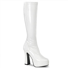 Carregar imagem no visualizador da galeria, Tacones Pleaser ELECTRA-2000Z Blanco Str Charol
