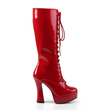 Load image into Gallery viewer, Tacones Pleaser ELECTRA-2020 Rojo Charol
