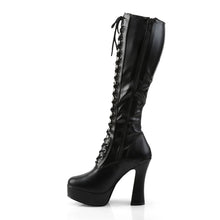 Carregar imagem no visualizador da galeria, Tacones Pleaser ELECTRA-2023 Negro Str Piel
