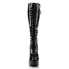 Carregar imagem no visualizador da galeria, Tacones Pleaser ELECTRA-2023 Negro Str Charol
