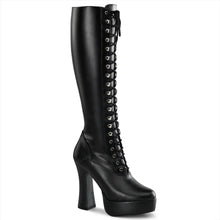 Carregar imagem no visualizador da galeria, Tacones Pleaser ELECTRA-2023 Negro Str Piel
