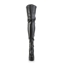 Carregar imagem no visualizador da galeria, Tacones Pleaser ELECTRA-3000Z Negro Str Piel
