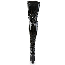 Load image into Gallery viewer, Tacones Pleaser ELECTRA-3000Z Negro Str Charol
