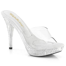 Load image into Gallery viewer, Tacones Fabulicious ELEGANT-401 Transparente
