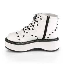 Carregar imagem no visualizador da galeria, Botines Demonia EMILY-315 Blanco Piel vegana
