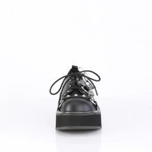 Carregar imagem no visualizador da galeria, Zapatos con plataforma Demonia EMILY-32 Negro Piel vegana
