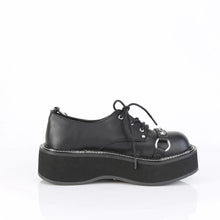 Carregar imagem no visualizador da galeria, Zapatos con plataforma Demonia EMILY-32 Negro Piel vegana
