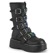Cargar imagen en el visor de la galería, Botas Demonia EMILY-330 Negro Piel vegana
