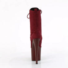 Load image into Gallery viewer, Tacones Pleaser ENCHANT-1040 Burdeos Faux Suede
