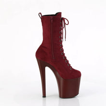 Load image into Gallery viewer, Tacones Pleaser ENCHANT-1040 Burdeos Faux Suede
