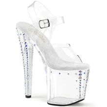 Load image into Gallery viewer, Tacones Pleaser ENCHANT-708RS-02 Transparente
