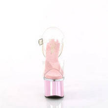 Cargar imagen en el visor de la galería, Tacones Pleaser ESTEEM-708 Transparente B. Rosa
