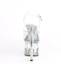 Cargar imagen en el visor de la galería, Tacones Pleaser ESTEEM-708 Transparente
