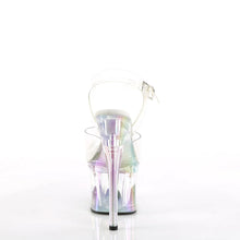 Cargar imagen en el visor de la galería, Tacones Pleaser ESTEEM-708RBP Transparente Hologram
