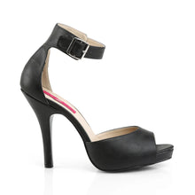 Cargar imagen en el visor de la galería, Tacones Pleaser Pink Label EVE-02 Negro Piel Sintética
