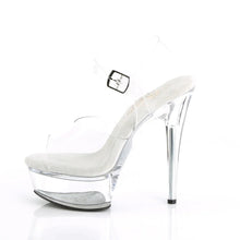 Cargar imagen en el visor de la galería, Tacones Pleaser EXCITE-608 Transparente
