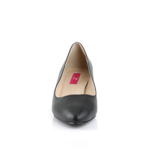 Carregar imagem no visualizador da galeria, Tacones Pleaser Pink Label FAB-420 Negro Piel Sintética
