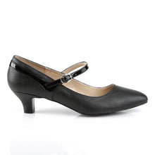 Carregar imagem no visualizador da galeria, Tacones Pleaser Pink Label FAB-425 Negro Piel Sintética
