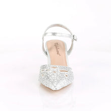 Cargar imagen en el visor de la galería, Zapatos Fabulicious FAYE-06 Plata Shimmering Fabric
