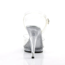 Cargar imagen en el visor de la galería, Tacones Fabulicious FLAIR-408MG Transparente
