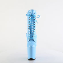 Cargar imagen en el visor de la galería, Botas Pleaser FLAMINGO-1020 - Azul claro charol / Azul claro
