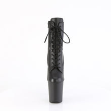 Cargar imagen en el visor de la galería, Botas Pleaser FLAMINGO-1020 - Negro piel / Negro mate
