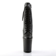 Cargar imagen en el visor de la galería, Botas Pleaser FLAMINGO-1020 - Negro piel sintética / Negro mate
