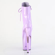 Cargar imagen en el visor de la galería, Botas Pleaser FLAMINGO-1020 - Lavanda charol / Cromo lavanda
