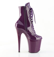 Cargar imagen en el visor de la galería, Botas Pleaser FLAMINGO-1020 - Morado charol / Morado
