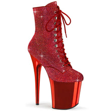 Load image into Gallery viewer, Tacones Pleaser FLAMINGO-1020CHRS Rojo Cromo
