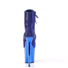 Cargar imagen en el visor de la galería, Tacones Pleaser FLAMINGO-1020CHRS Royal Azul Cromo
